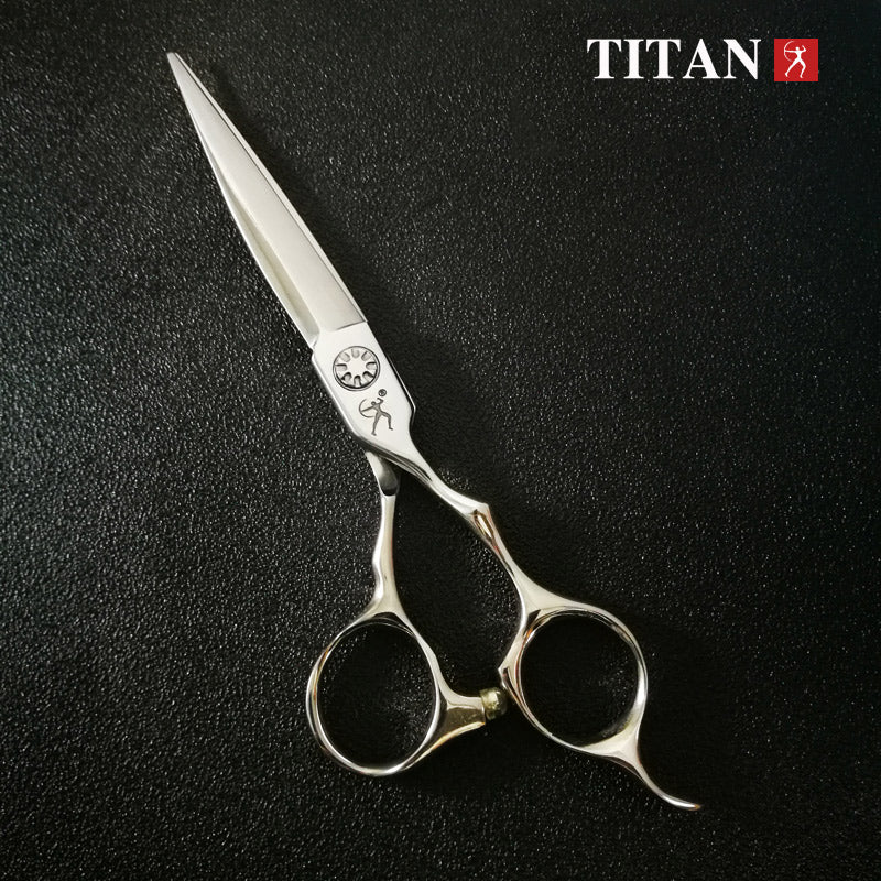 Titan stainless steel vg10 steel 5inch hair tools factory barber cutting scissors