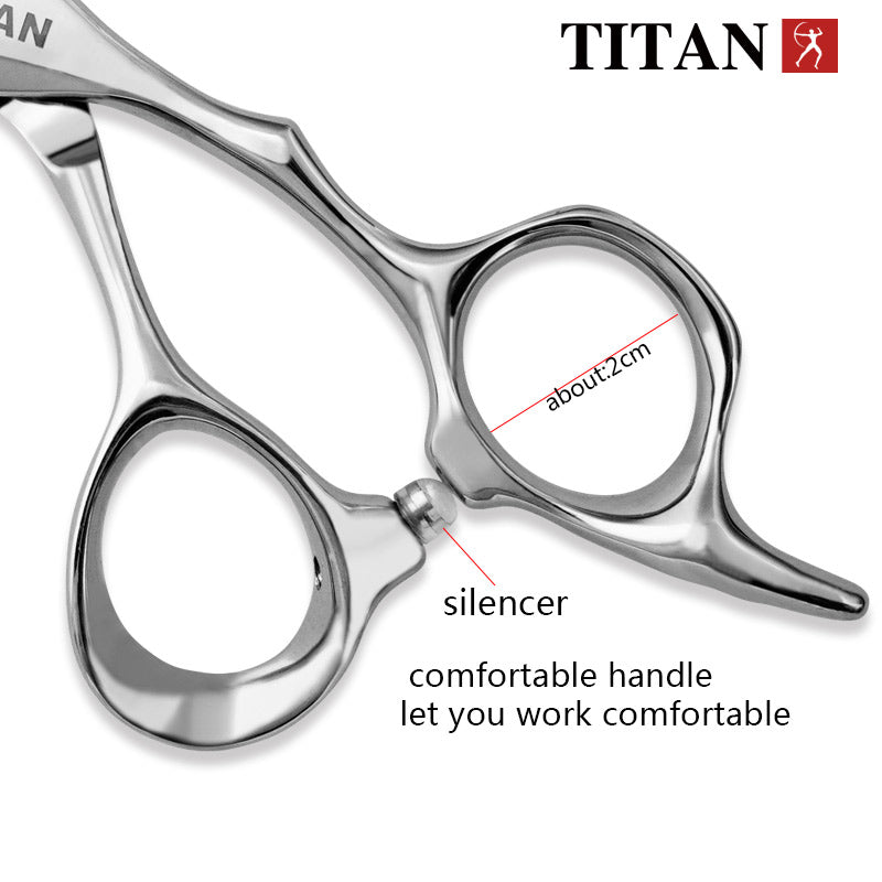 Titan 6.0inchjapan 440c steel hair cutting scissors professional scissors for hair stylist scissors