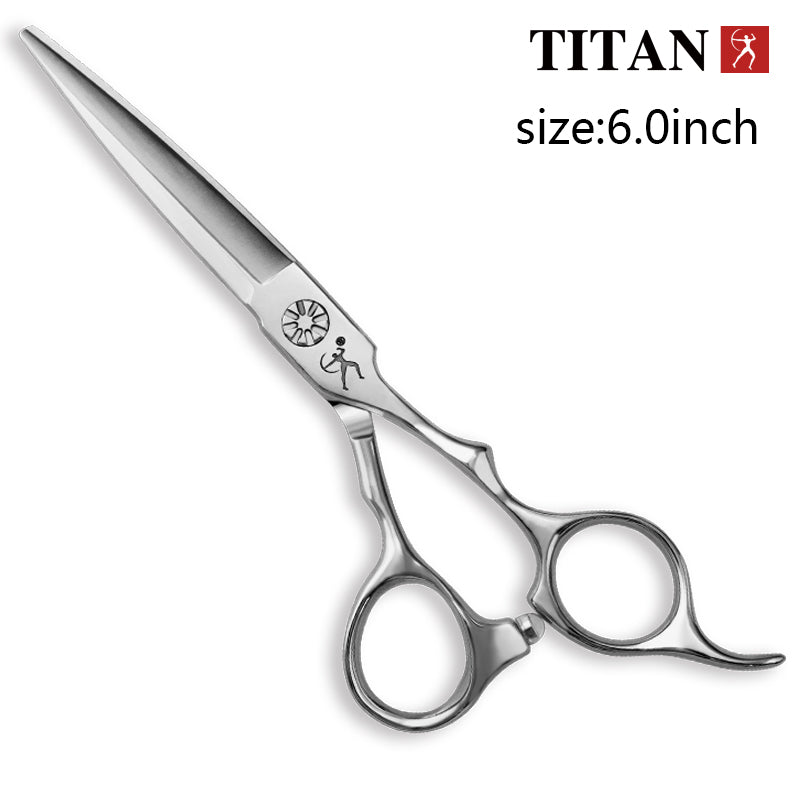 Titan stainless steel vg10 steel 5inch hair tools factory barber cutting scissors