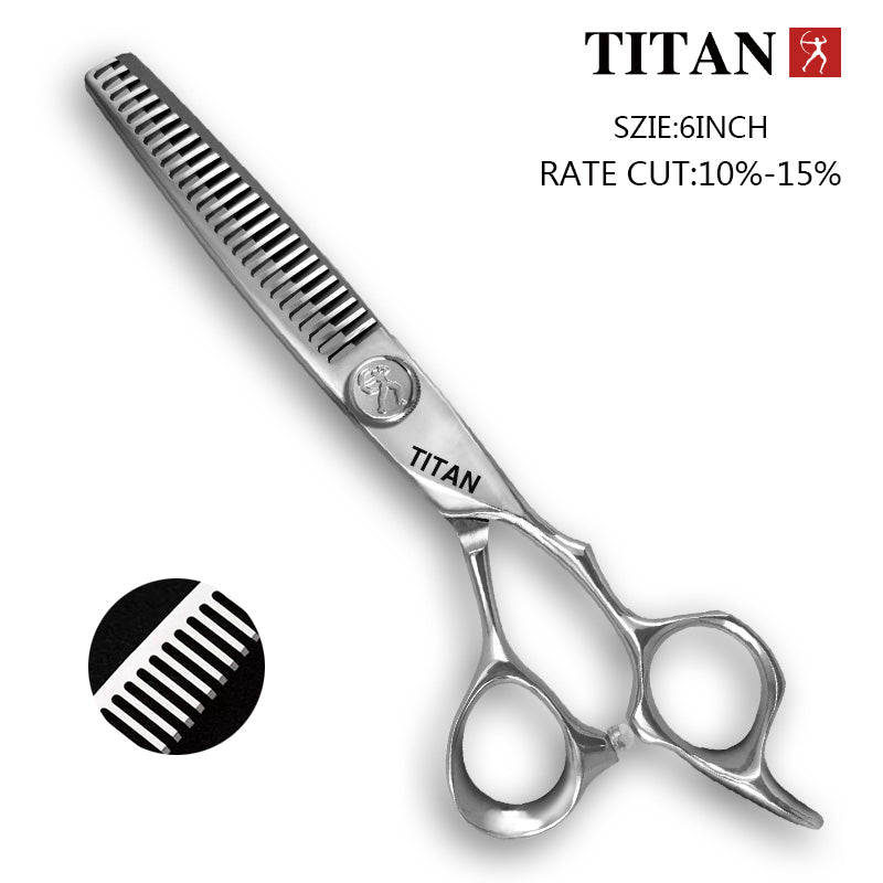 6 inch hair cutting scissors thinning shears kit stainless steel barber scissors set for hair
