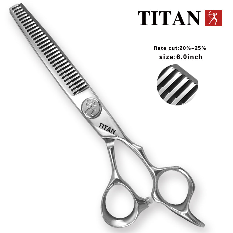 6 inch hair cutting scissors thinning shears kit stainless steel barber scissors set for hair