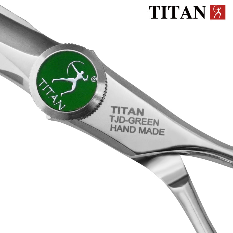 Titan  handmade barber hair cutting scissors sword blade salon shears big screw hair scissors