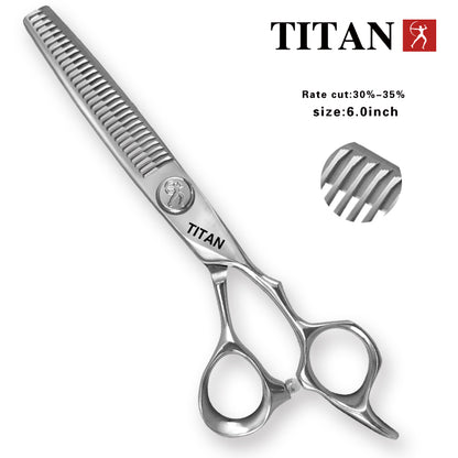 6 inch hair cutting scissors thinning shears kit stainless steel barber scissors set for hair